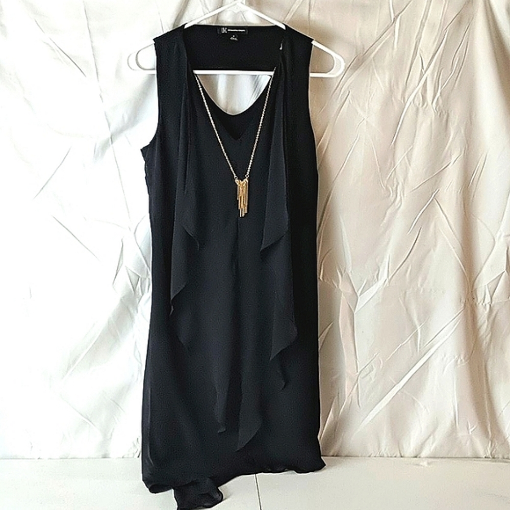 INC black sheath sleeveless dress size small